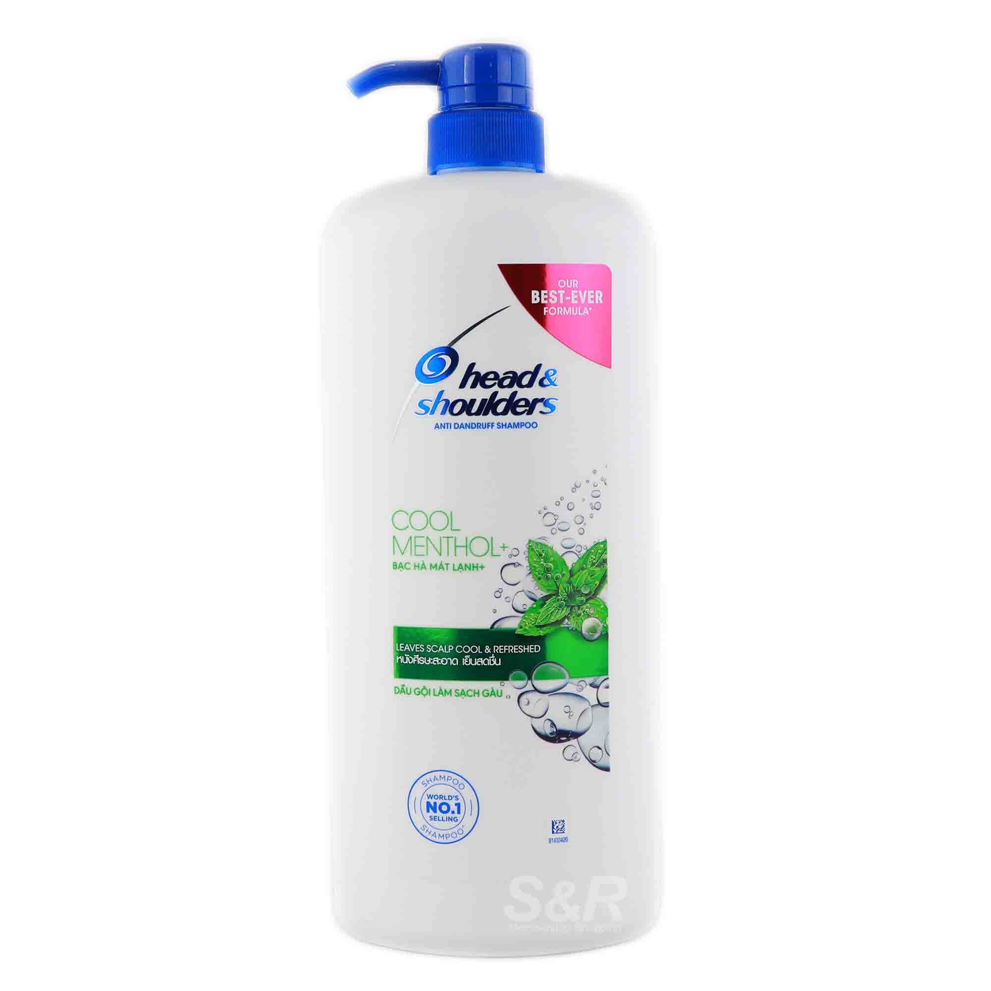 Head & Shoulders Cool Menthol Anti-Dandruff Shampoo 1.2L